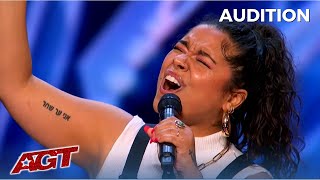 Brooke Simpson: &#39;Voice&#39; Star BLOWS THE ROOF OFF America&#39;s Got Talent Respresenting Indigenous People
