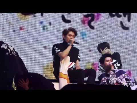 150126 INFINITE-H SHOWCASE "예뻐" (dong woo)