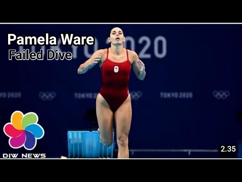 Pamela Ware Failed Dive at Olympic Tokyo 2020