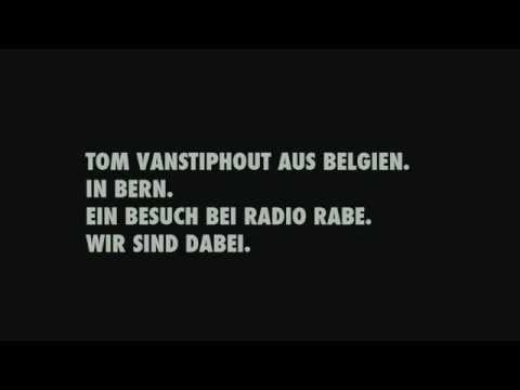 Tom Vanstiphout at Radio RaBe. (What PlayLIVE#Bern is)