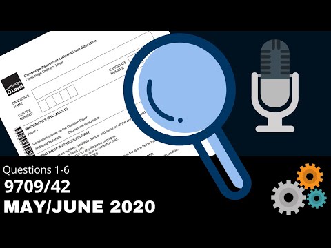 A Level Mechanics M1 May June 2020 9709/42