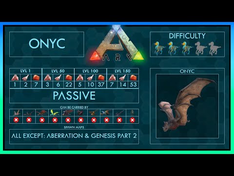 Onyc easy Tame + Abilities | Full Guide | Ark