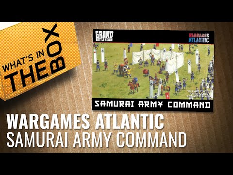 Unboxing: 10mm Samurai Army Command | Wargames Atlantic