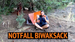 Notfall Biwaksack | Notbiwak: Schutz gegen Kältetod durch Hypothermie