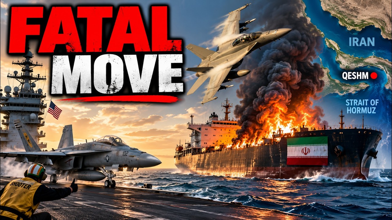 Iran FIRED At A U.S. Carrier Then THIS Happened