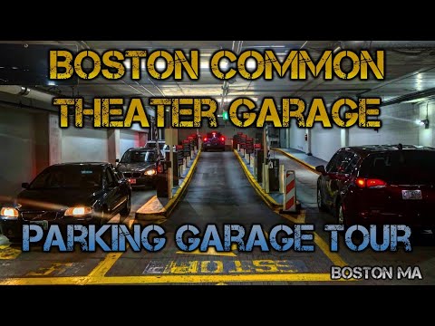 Boston Common Theater Garage - Driving Tour - Boston MA