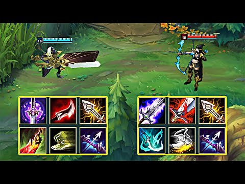 SENNA vs ASHE FULL BUILD FIGHTS & Best Moments!