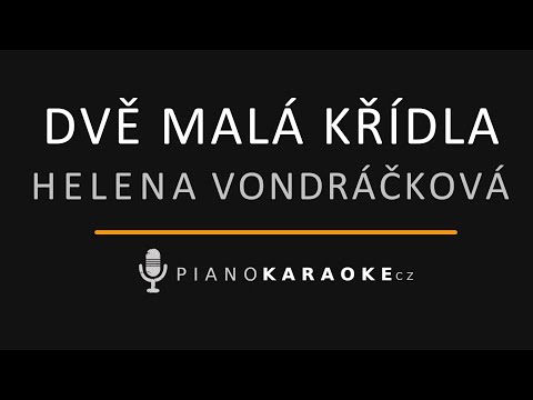 Helena Vondráčková  - Dvě malá křídla | Piano Karaoke Instrumental