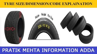 Tyre Size | Dimension | Code Guideline Explaination