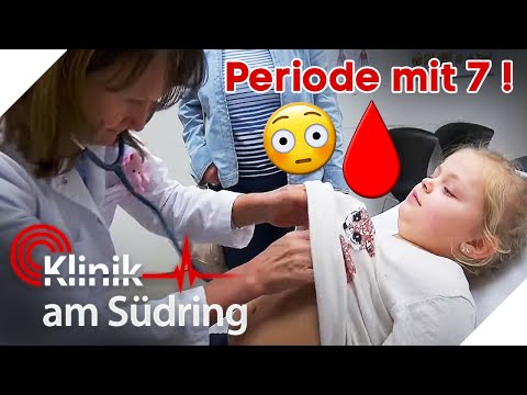 , title : 'PERIODE mit 7 Jahren?! 😲​🩸 Zweitklässlerin klagt über Unterleibsschmerzen | Klinik am Südring |SAT.1'