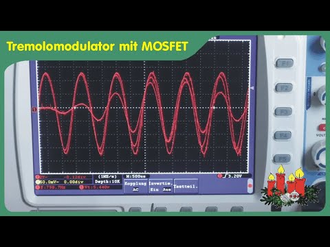 A simple tremolo modulator for sound generation or trick effects