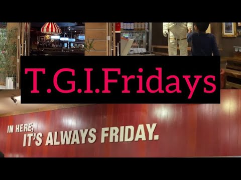 Jantar no T.G.I. Friday’s em Doha | Famoso restaurante americano | Sra. caseira
