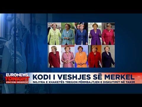 Kodi i veshjes së Merkel, ngjyra e xhaketës tregon përmbajtjen e diskutimit në takim