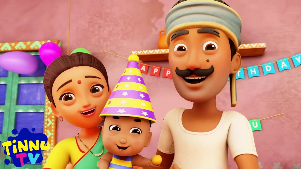 Chintu Ka Hai Birthday Aaj, चिंटू का जन्मदिन, Aloo Bola Mujhko Khalo, Nimboo Kids Baby Songs