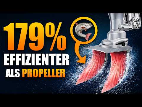 Spectacular! New fish propulsion outperforms any propeller!?