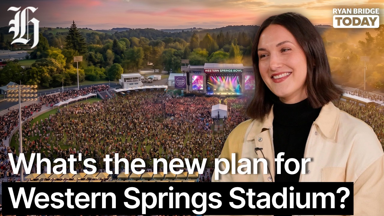 What's the new plan for Western Springs Stadium? | Ryan Bridge TODAY