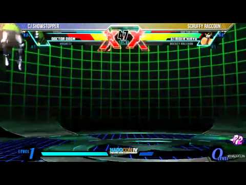 HADOCON IV (UMVC3) CJ Showstopper VS Scruffy Raccoon