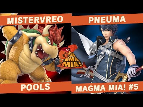 Pneuma(Joker/Chrom) vs Mistervreo(Bowser) - POOLS - MAGMA MIA! #5