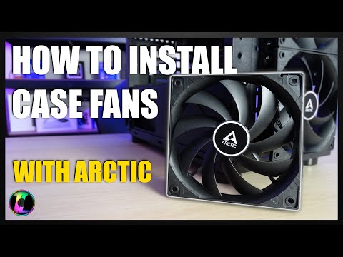 So installieren Sie Gehäuselüfter – mit Arctic.