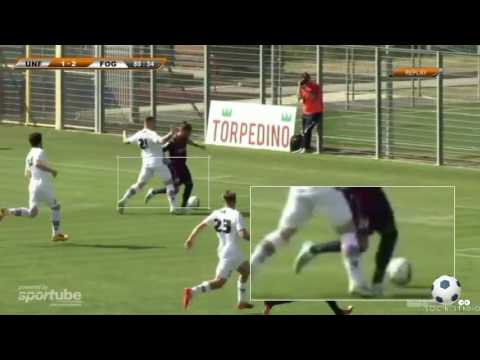 Il rigore per il Fondi in Fondi-Foggia 2-2 (1° video)