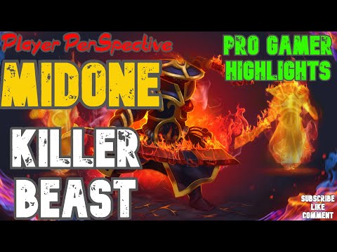[HIGHLIGHTS] Midone MID Ember spirit NONSTOP KILLS 13 NO Death End game in 18 minutes