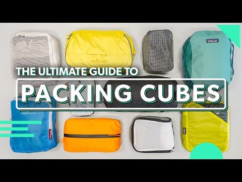 The Ultimate Packing Cubes Guide | How To Use & Choose The Best Packing Cubes For Travel Video