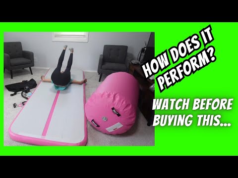 🤸‍♀️ Best Budget Air Track? VEVOR Gymnastics Inflatable Mat Review & Bounce Test!  Amazon Deal