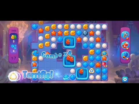 Fishdom Super Hard Level 7140 (No Boosters) @choraelmin