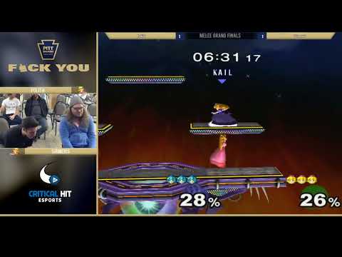 F#ck You | Polish (Blue Peach) vs Sirmeris (Peach) | Melee Grand Finals