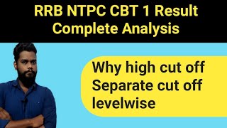 RRB NTPC 2021 Result Cut off Analysis in Tamil | Learn with vignesh