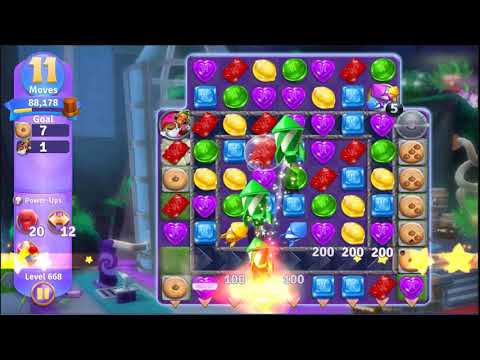 Wonka's World of Candy Level 668 - NO BOOSTERS + FULL STORY 🍫 | SKILLGAMING ✔️