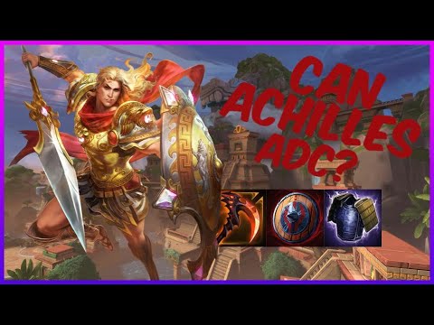 Auto Attack Achilles is So Much Fun! | Smite Can They ADC?