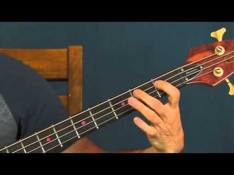 beginner bass guitar lesson barney miller theme jack elliott allyn ferguson