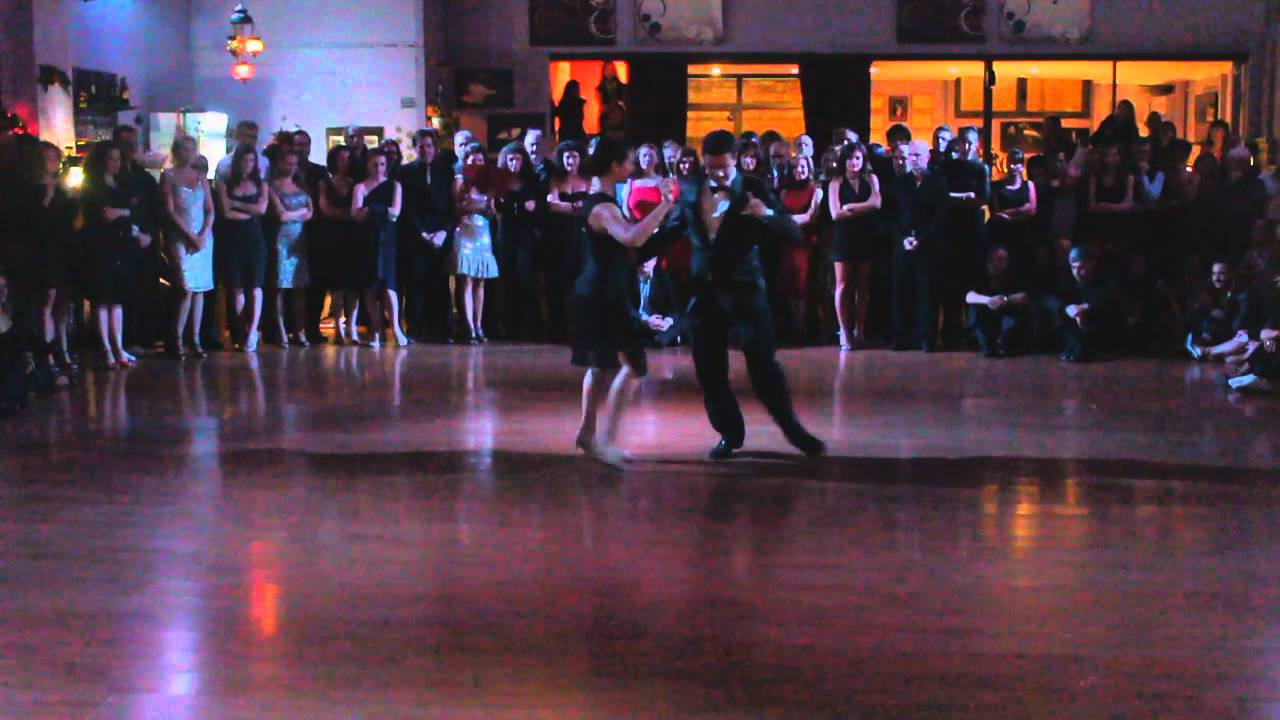 Claudio Forte e Barbara Carpino - Christmas Milonga Siracusa 23-12-2015 (3)