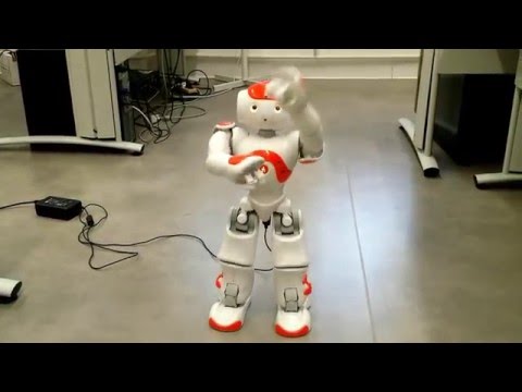 NAO robot dances "Gangnam style"