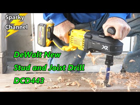 DeWalt New Stud and Joist Drill DCD443