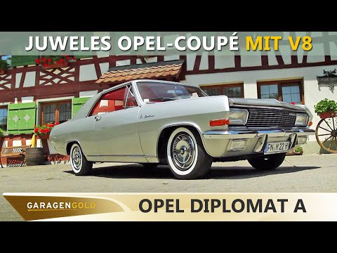 Opel Diplomat A V8 Coupé: A jewel rarity with a V8 in the front – the king of Opel's coupé | Gara...