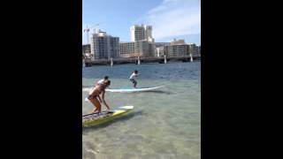 preview picture of video 'Bote-Board @ Laguna del Condado'