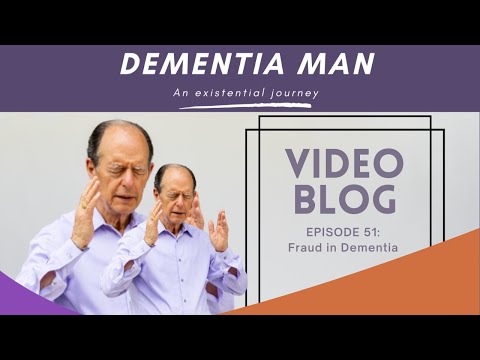 Samuel A Simon Video Blog: Episode 51 - Fraud in Dementia