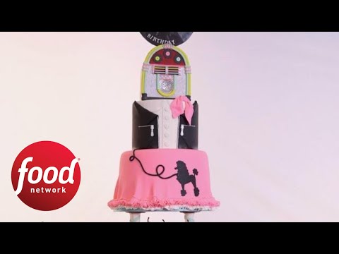 Vinyl Jukebox Cake That Plays Music | Food Network
