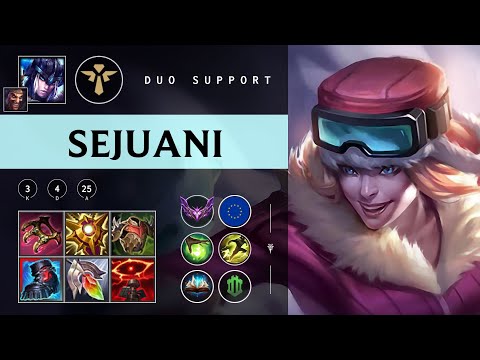 Sejuani Support vs Alistar - EUW Master Patch 25.24