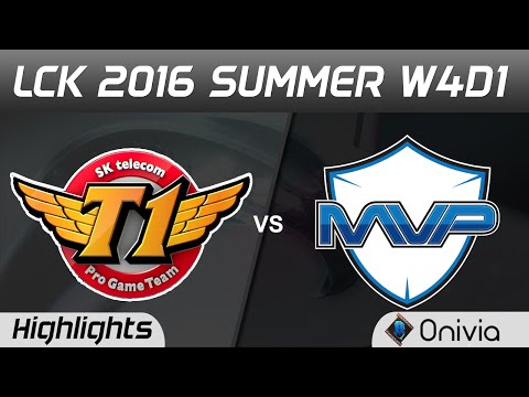 SKT vs MVP Highlights Game 1 LCK Champions W4D1 2016 SK Telecom vs MVP