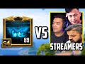 TOP 5 MOMENTS FEITZ VS STREAMERS IN PUBG MOBILE!! (PART 2)