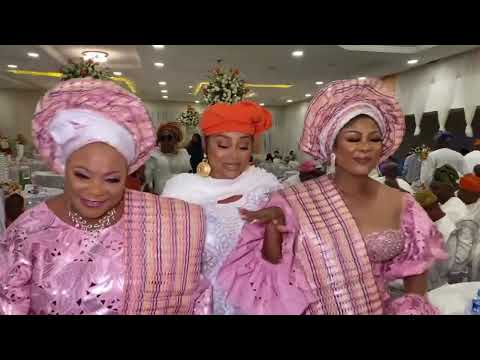 WUMI TORIOLA, MERCY AIGBE, K1 DE ULTIMATE WIFE, SANWOOLU AT ALHAJA ELEMOSHO BURIAL CEREMONY ||Goldit