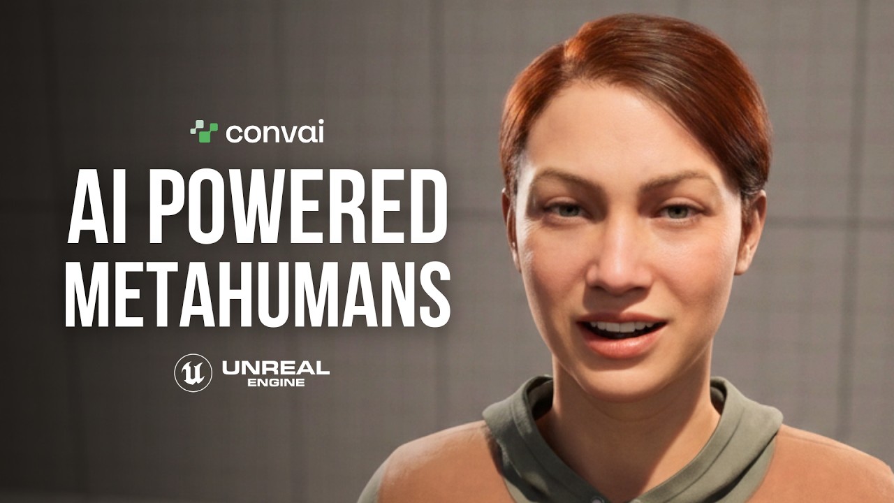 Real-Time AI Conversations & Facial Animation for MetaHumans | Convai Unreal Engine Tutorial