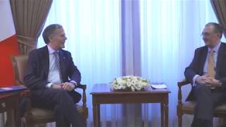 Foreign Minister Zohrab Mnatsakanyan met Enzo Milanesi, Minister of Foreign Affairs and International Cooperation of Italy