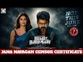 Jananayagan Censor Certificate Jananayagan Release Date Thalapathy Vijay KVN Productions