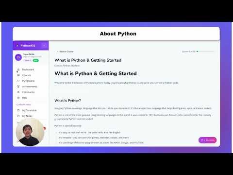 PythonKid - Learn Python Programming for Kids
