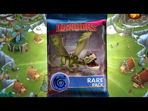 The New RARE PACK - Opening 30 Rare Pack's - Dragons:Rise of Berk