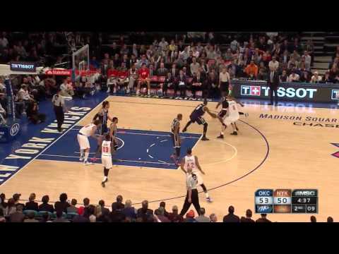 Kristaps Porzingis vs Oklahoma City Thunder 26.01.2016 (15Pts)